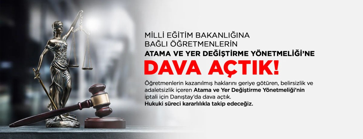 Eğitim Bakanlığı Öğretmen Atama Ve Yer Değiştirme Yönetmeliğine İtiraz Ettik