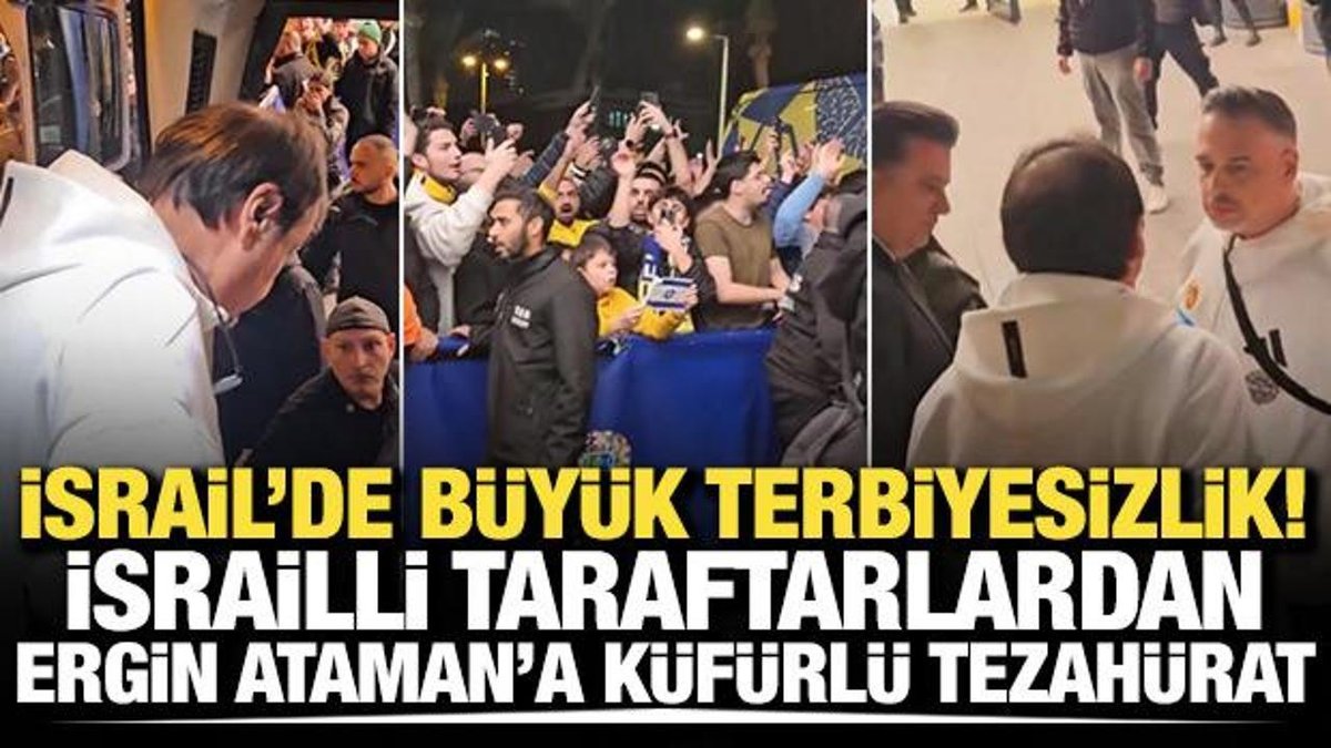 İsrail’de Şok Edici Olay: İsrailli Taraftarlardan Ergin Ataman’a Hakaretler