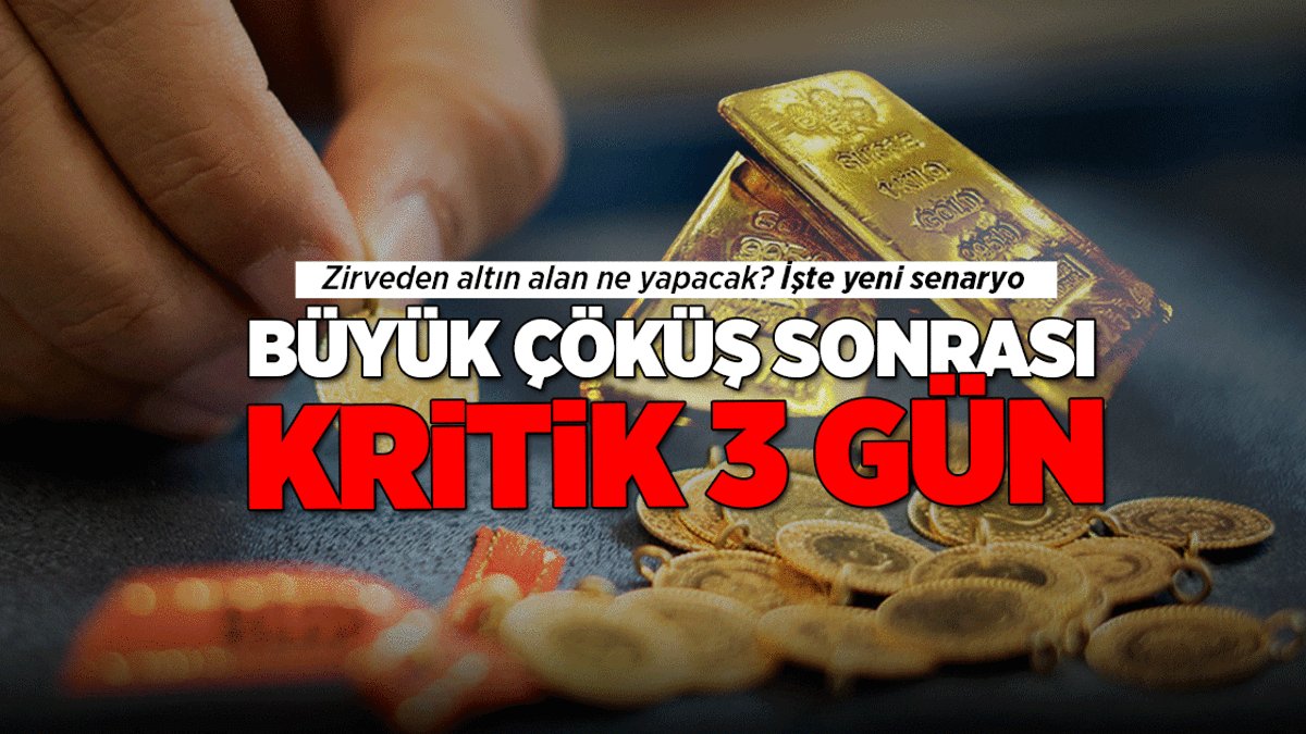Son Gelişmeler | Gram Altında 1.250 TL’lik Büyük Düşüşten Sonra Kritik Üç Gün! Zirveden Alanlar Ne Yapmalı? İşte Yeni Plan!