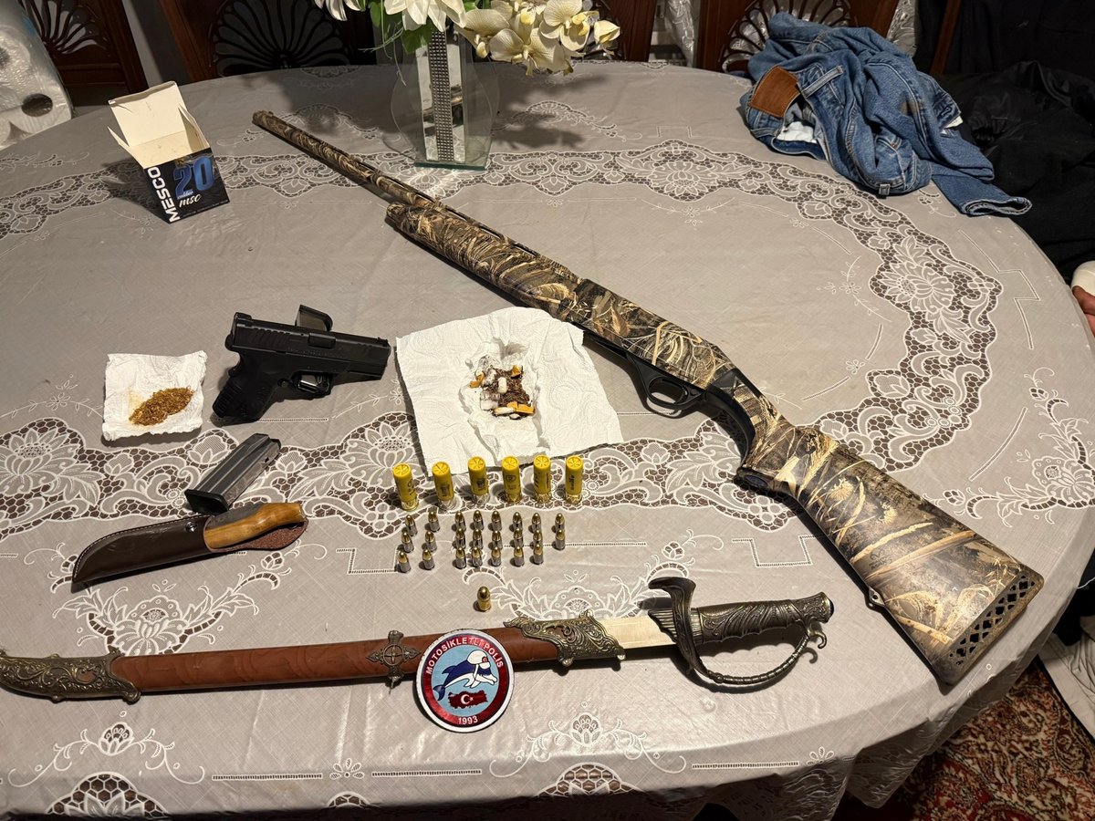 Bursa Emniyetinden Önemli Güvenlik Raporu: Silah ve Uyuşturucu Ele Geçirildi