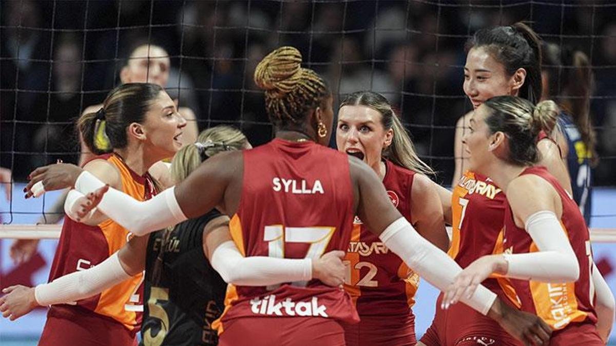 Galatasaray, Dış Sahada Kritik Seti Kazanmayı Başardı