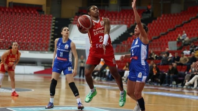 Melikgazi Kayseri Basketbol Takımı Ligi 8. Pozisyonda Bitirdi