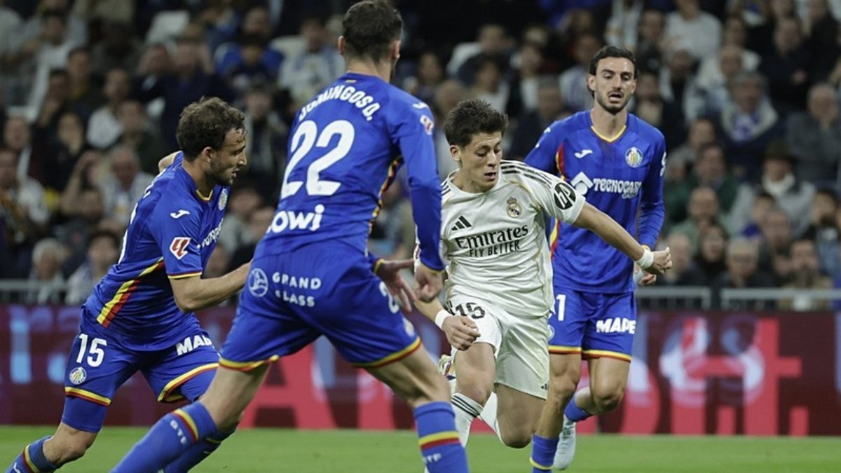 Getafe'nin Real Madrid'e Şampiyonluk Mücadelesinde Engeli: Maç Özeti