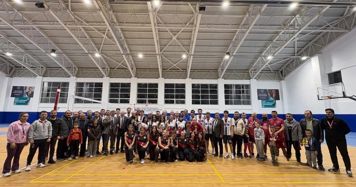 Kurumlar Arası Voleybol Yarışması Tamamlandı