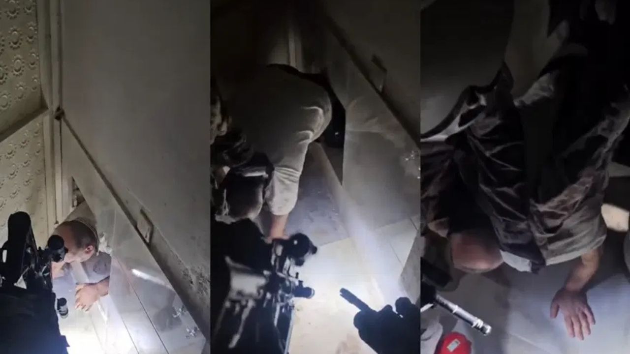 Cinayet Zanlısı Evdeki Gizli Bölmede Yakalandı