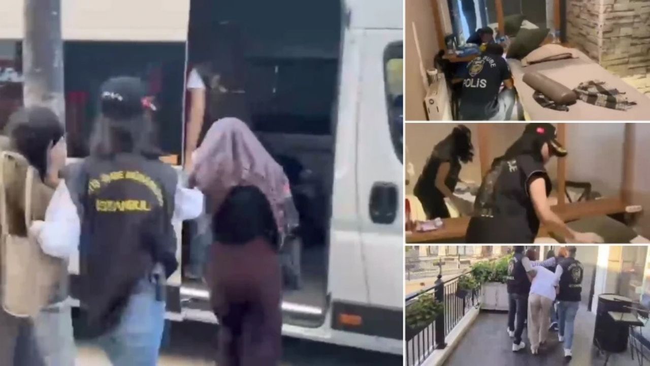 İstanbul’da Masaj Salonlarına Operasyon 31 Şüpheli Gözaltında