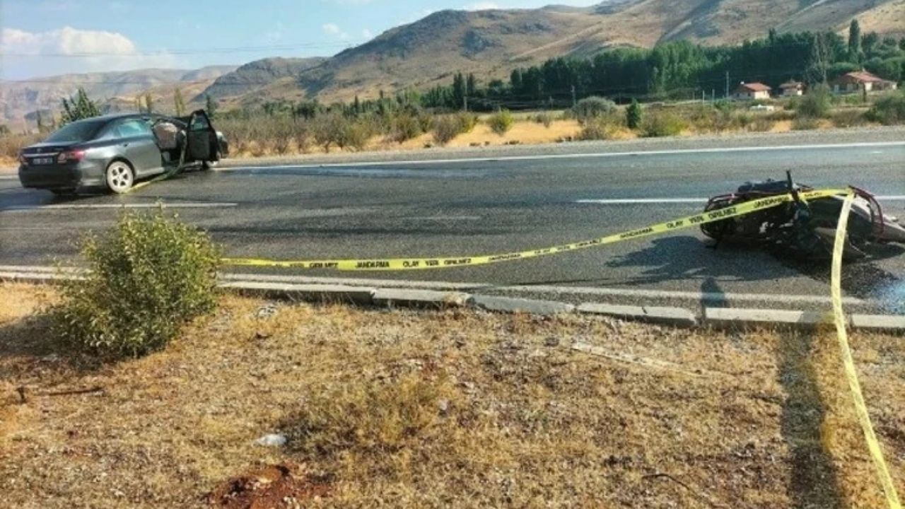 Malatya’da Motosiklet Kazası: Sürücü Hastanede Hayatını Kaybetti