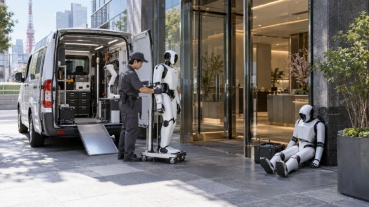 Japonya’da Arızalanan Robotlar İçin Özel Ambulans Dönemi Başladı
