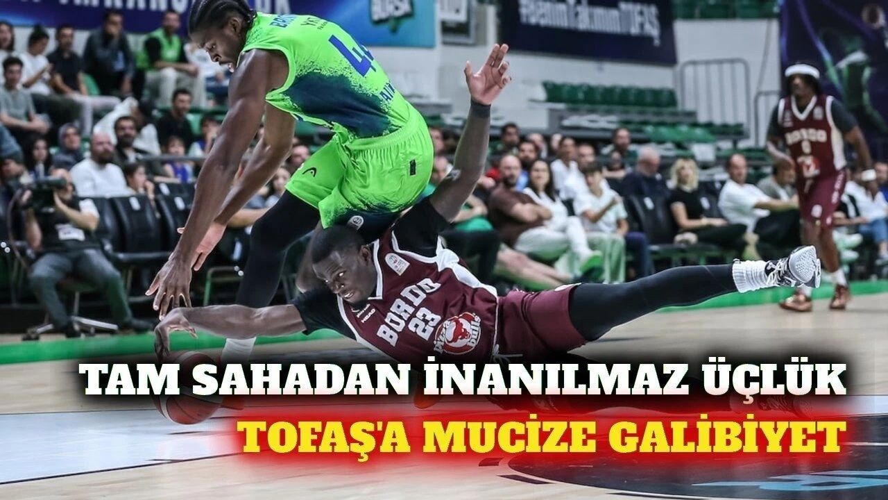 TOFAŞ’tan Son Saniyede Unutulmaz Galibiyet: 90-89