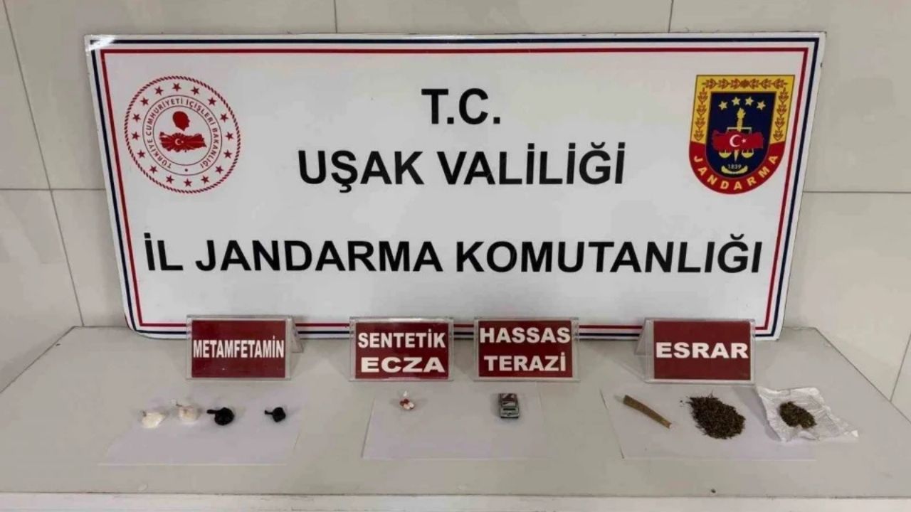 Uşak’ta Uyuşturucu Operasyonu: 4 Şüpheli Tutuklandı