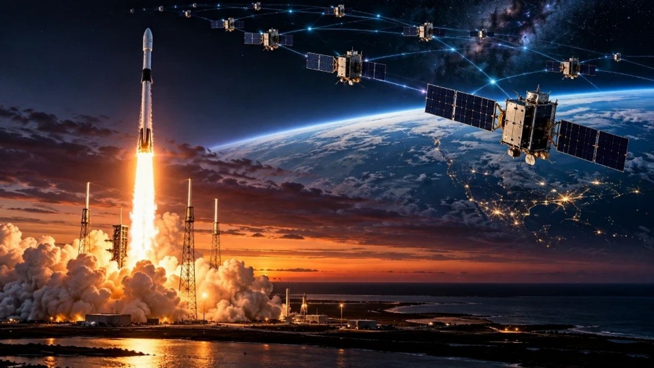 SpaceX, ABD'nin askeri uydu ağı için 21 yeni uyduyu uzaya taşıdı