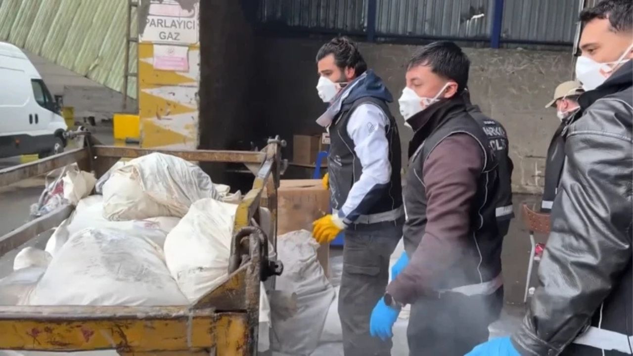 İstanbul’da 10 Ton Uyuşturucu İmha Edildi: Ele Geçirilenler Yakıldı