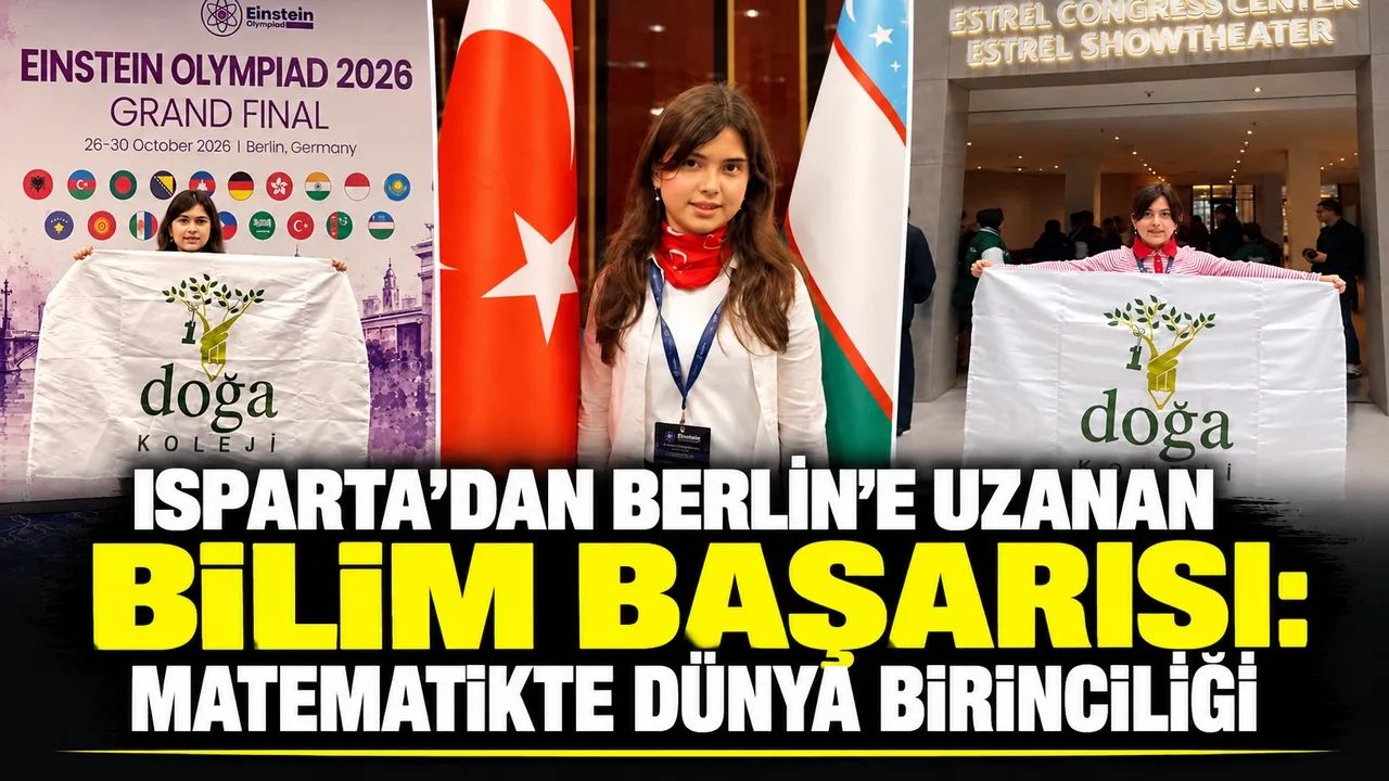 Ispartalı Öğrenciden Matematikte Dünya Birinciliği Başarısı