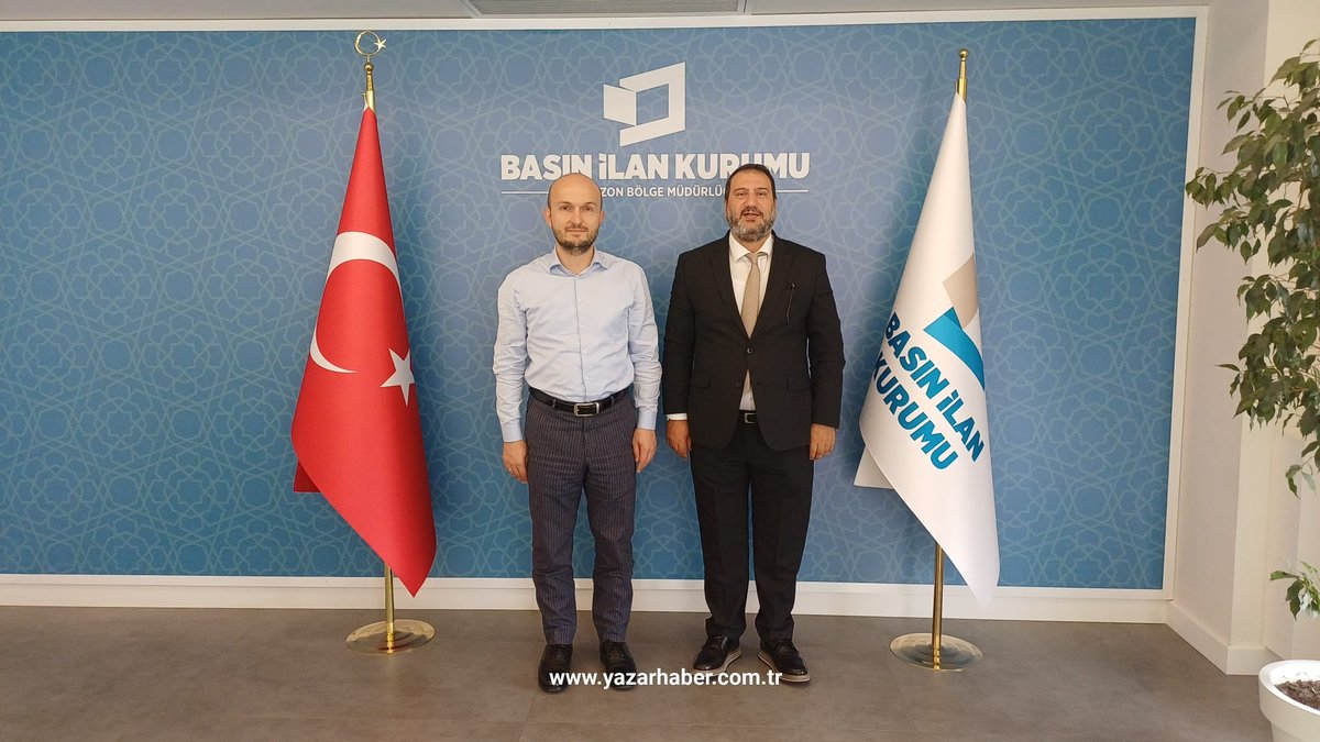 Yazar Medya Anonim Şirketinden BİK Trabzon İl Müdürü Ali Nuhoğluna Stratejik Ziyaret ve 2030 Vizyonu