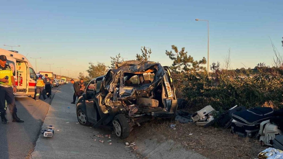 Kuzey Marmara Otoyolu’nda TIR Dehşeti: 1’i Çocuk 6 Kişi Yaralandı