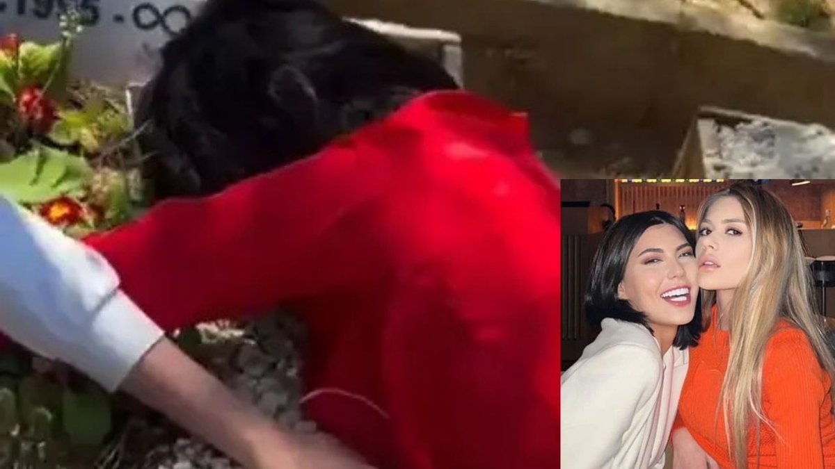 En Acı Bayram: Bahar ve Su Candan, Nihal Candan’ın Mezarı Başında Gözyaşlarına Boğuldu