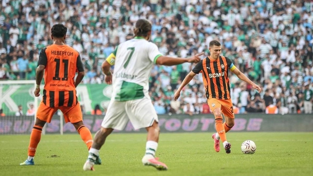 Bursaspor Ve Shakhtar Donetsk Hazırlık Maçında Yenişemedi