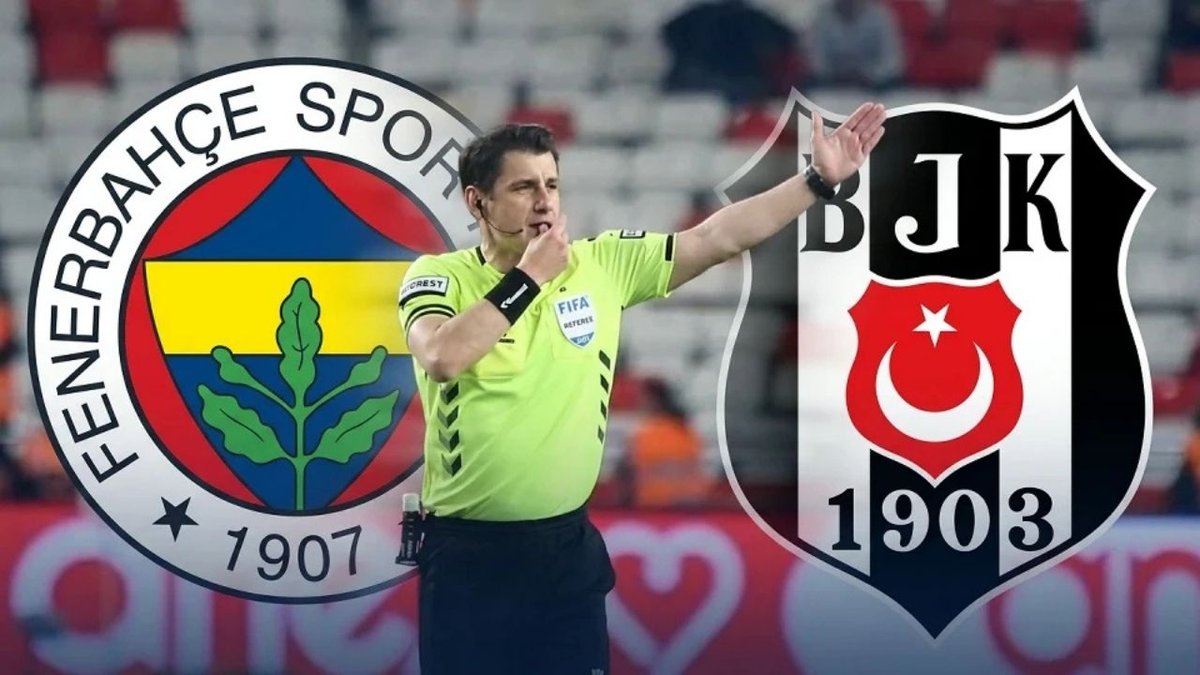 Fenerbahçe Beşiktaş Derbisinin Hakemi Halil Umut Meler Oldu