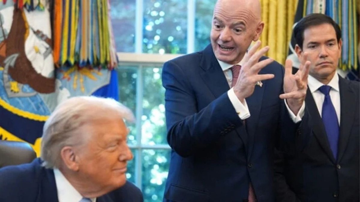 Trump’tan FIFA Başkanı Infantino’ya Destek