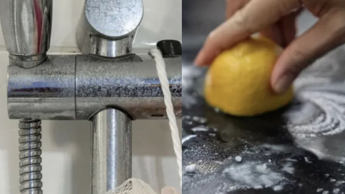 Kireçten Taşlaşmış Muslukları 5 Dakikada Parlatmanın Doğal Yolu: Limonla Temizlik