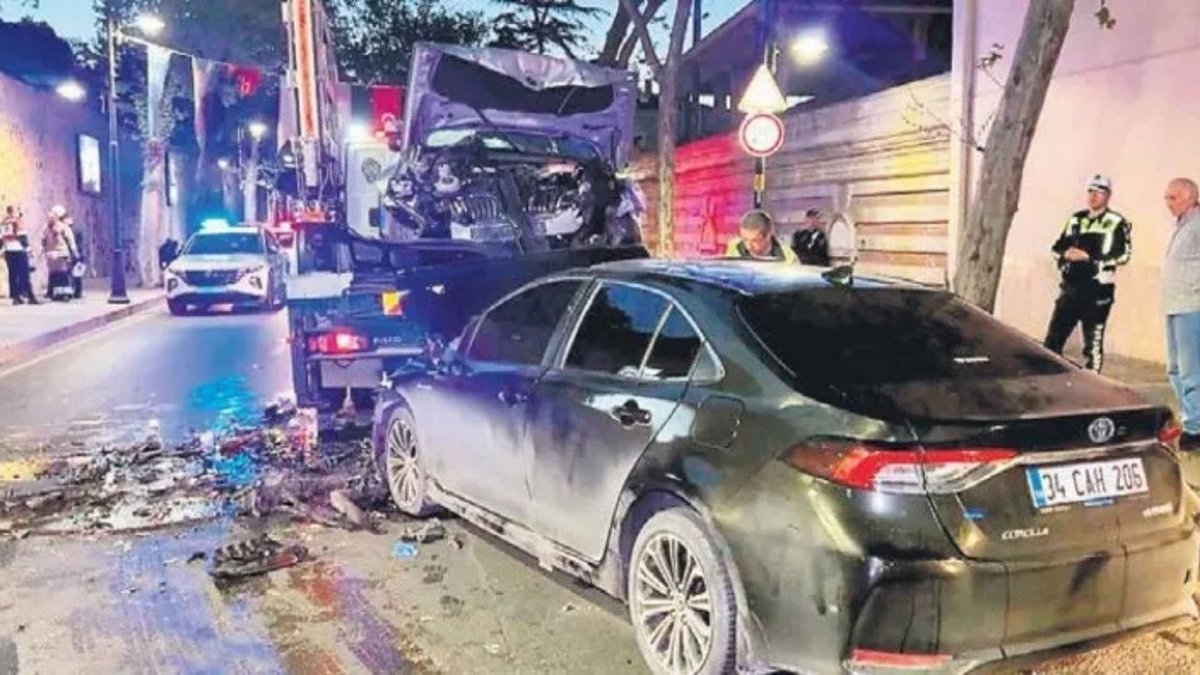 Beşiktaş’ta Korkunç Trafik Kazası: 1 Ölü, 8 Yaralı