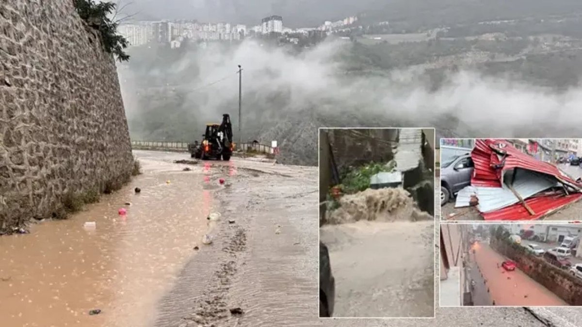 Artvin’de Şiddetli Hava Alarmı: Sağanak, Hortum Ve Heyelan Peş Peşe Geldi