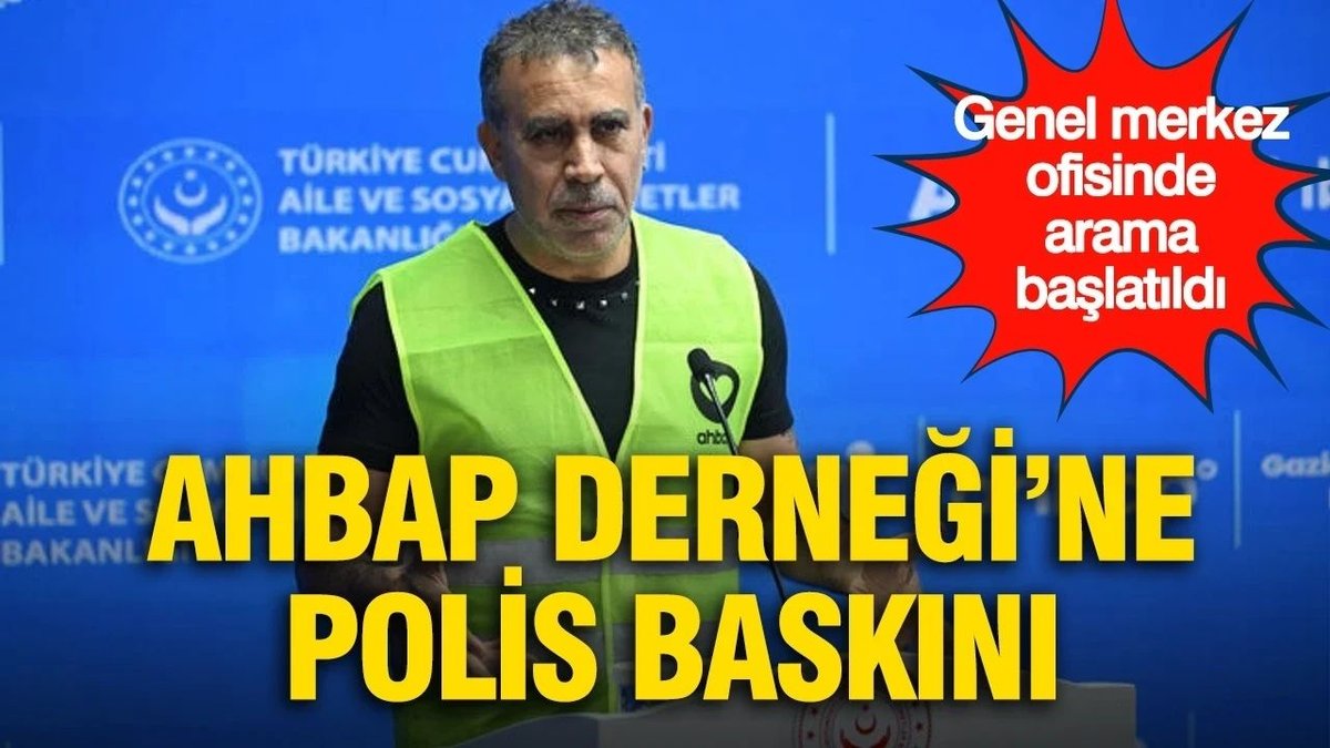 Ahbap Derneği Merkezinde Polis İncelemesi Başlatıldı Soruşturmanın Detayları Bekleniyor