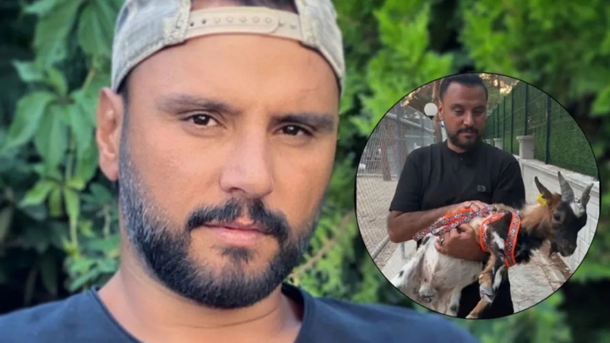 Alişan’ın Keçiyle Eğlenceli Anları Sosyal Medyada Gündem Oldu